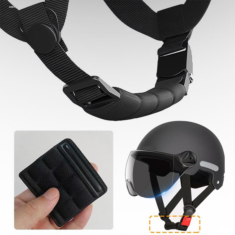 SEAMETAL Helmet Chin Pad Foam Pads Set Chin Strap Padding Replacement Universal For Cycling Bike Bicycle Motorcycle Racing Helmet