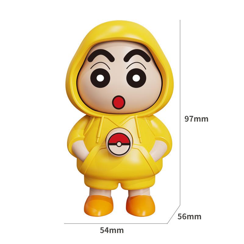 Anime Face Changing Key Chain Doll Pendant Kids Birthday Bag Pendant Gifts