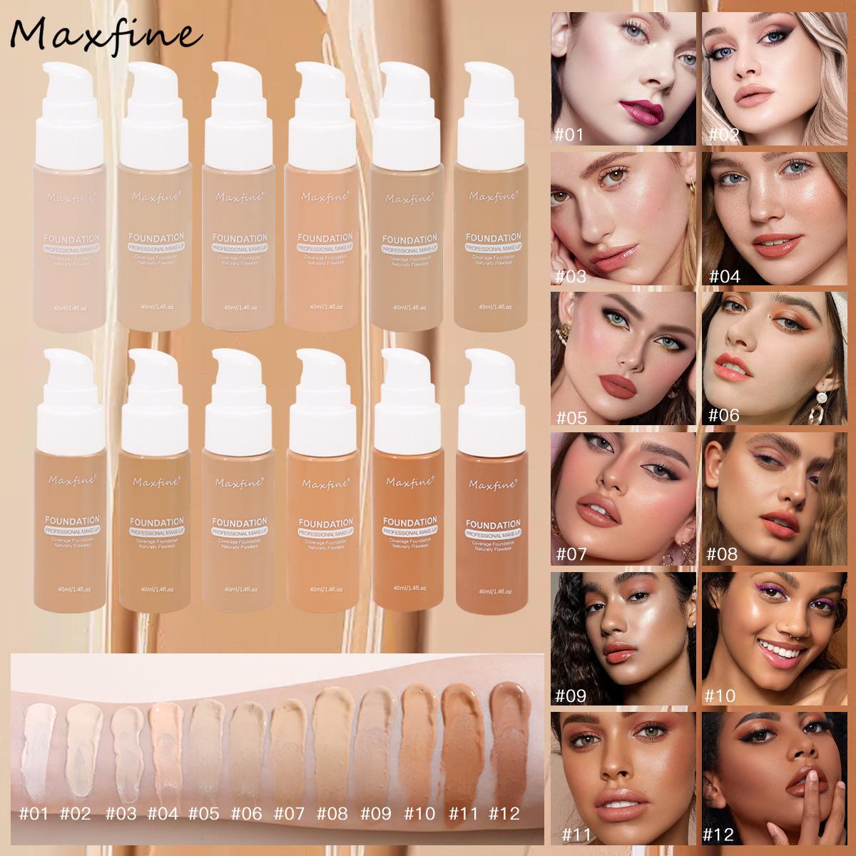 Liquid Foundation Effective Concealer Waterproof Sweat-resistant Makeup Professional Cosmetics