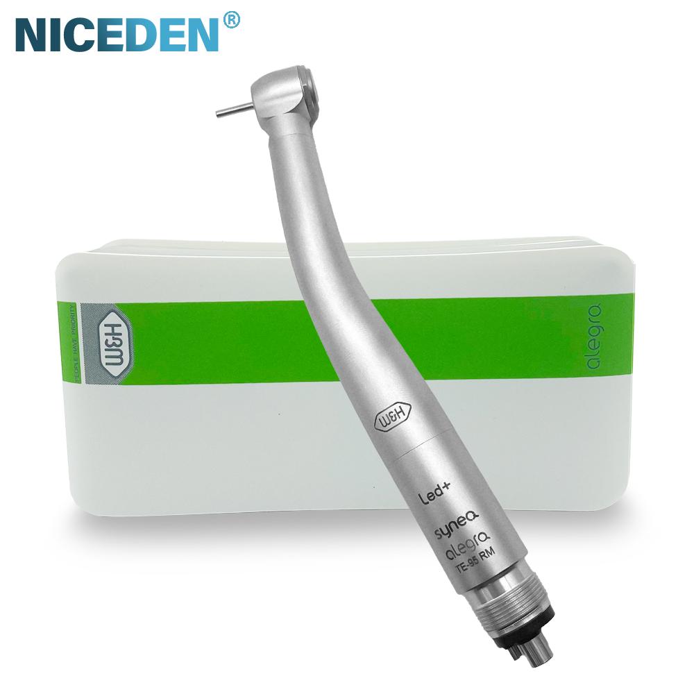 Niceden Dental High Speed handpiece High brightness Led 2/4-hole standard head button ceramic bearing dental equipment