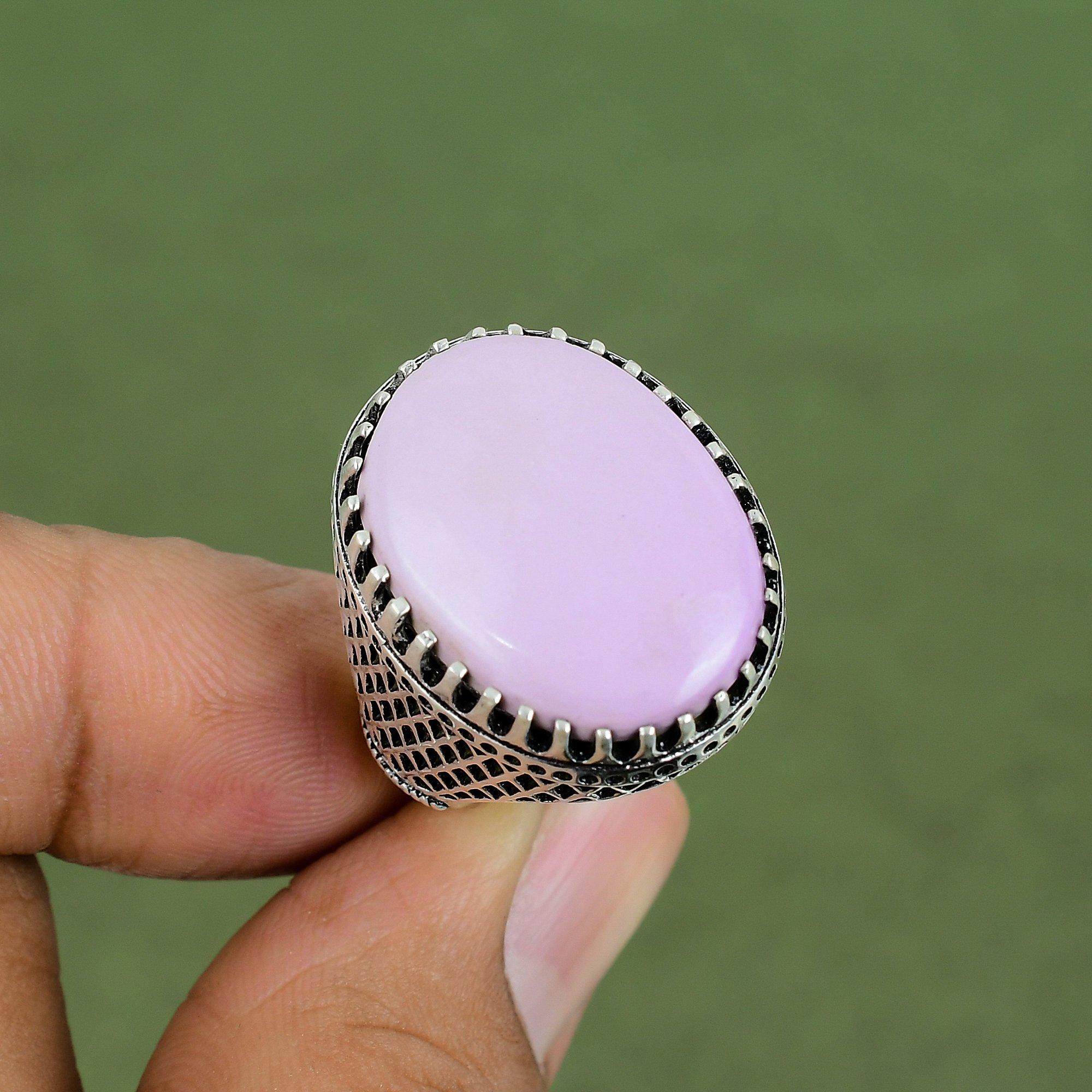 Phosphosiderite Ring 925 Sterling Silver Ring Handmade Jewelry Natural Gemstone Ring Silver Jewelry Gifts For Friend Available In Ring Size