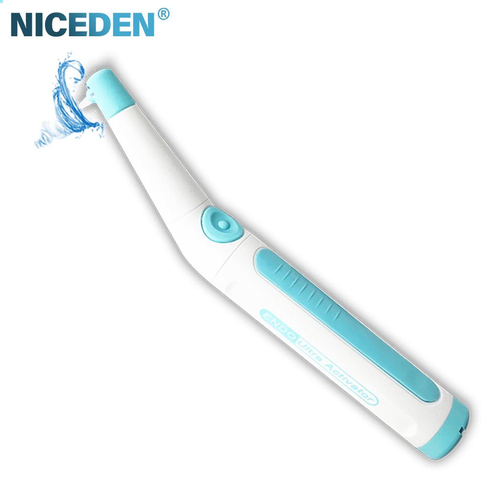 60pcs Tips Dental Endo Ultrasonic ActivatorDental Basic Oral LED Sonic Irrigator For Root Canal Treament Wireless