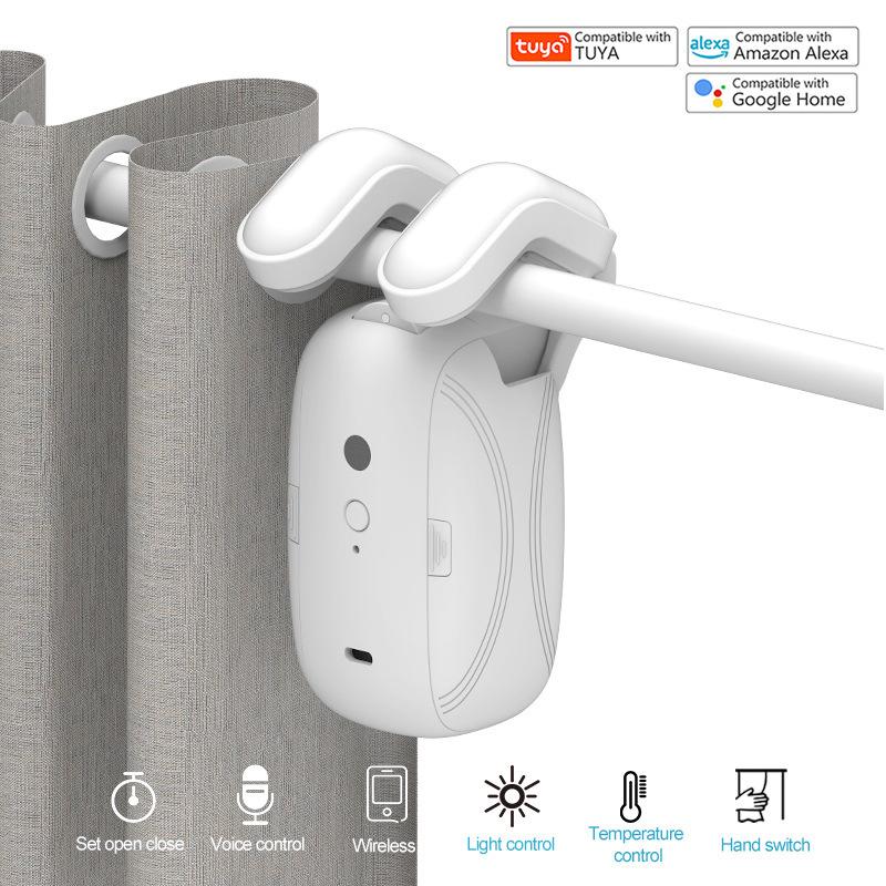 Electric Curtain Motor, Smart Home Curtain Assistant, Graffiti Mobile Phone Remote Control, Automatic Intelligence