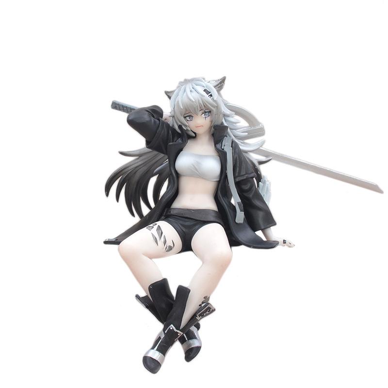 13 cm Furyu Arknights Şekil Lappland PVC Anime Modeli Oyuncak Bebek Koleksiyonu Heykeli Çocuk Hediyeler