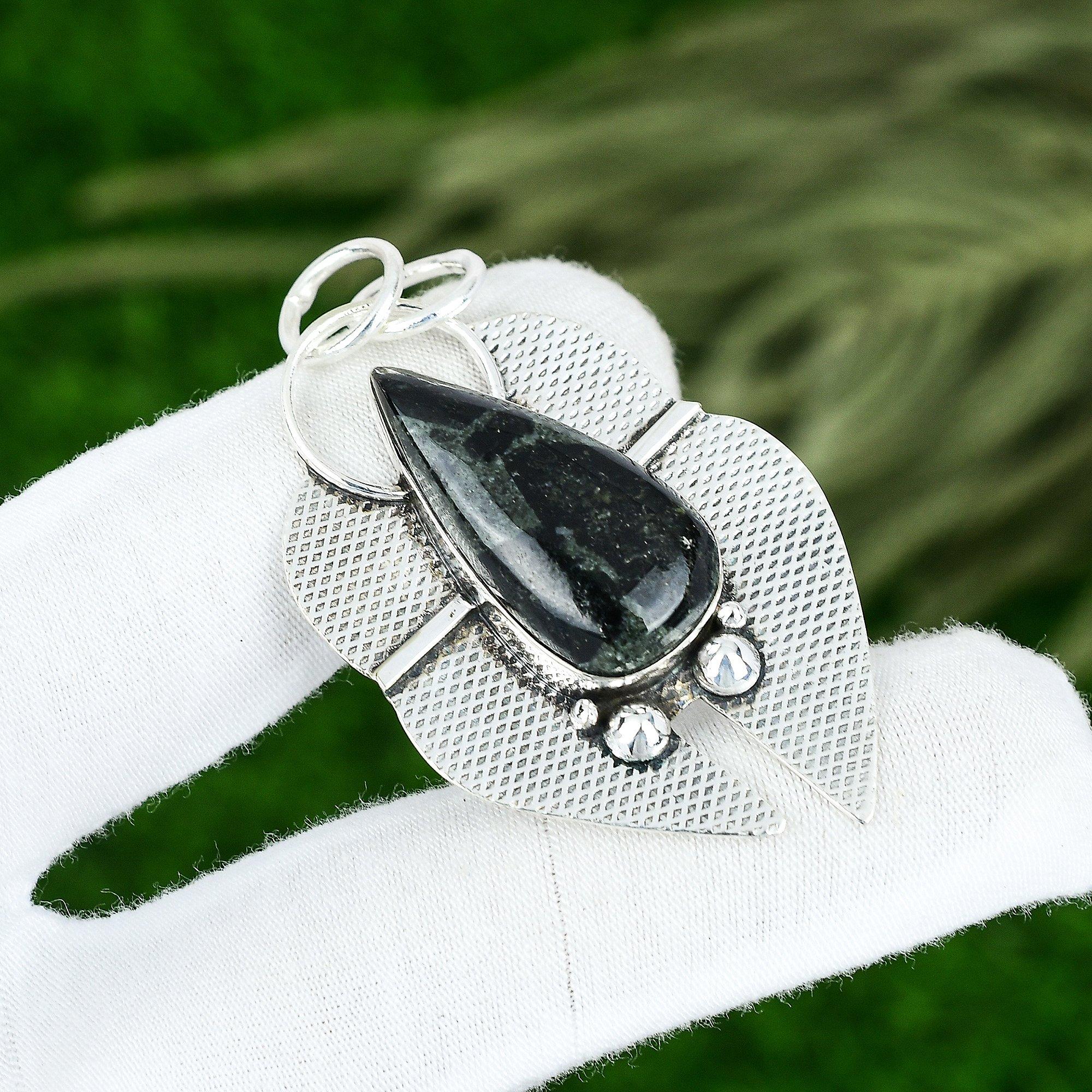 Sterling Silver Natural Star Galaxy Elegant Bezel Daughter Boho Pendant Jewelry