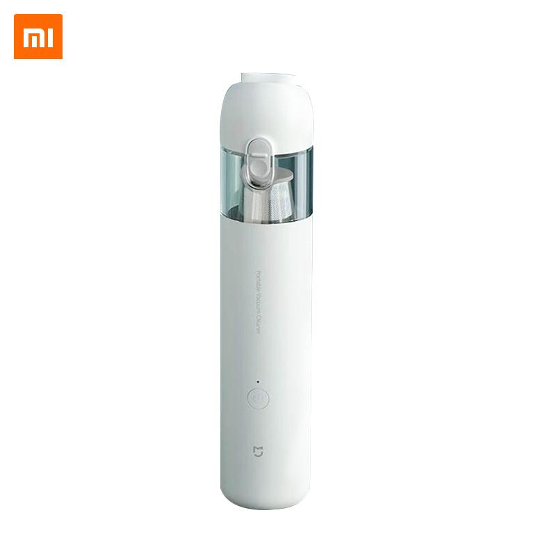 Xiaomi Mijia Globale Version Handstaubsauger Tragbarer handlicher Autostaubsauger 120W 13000Pa Super starker Saugstaubsauger für Zuhause und Auto