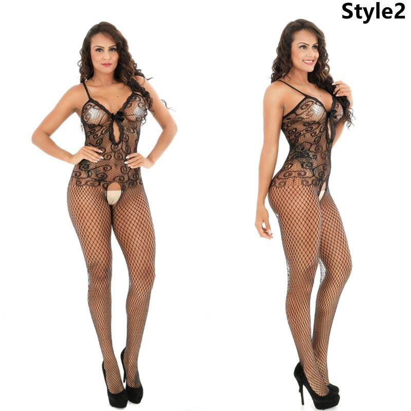 High Waist Pantyhose Mesh Stockings For Sex Sexy Porn Female Lingerie Fishnet Bondage Erotic Bodysuit Stretch Open Crotch Tights