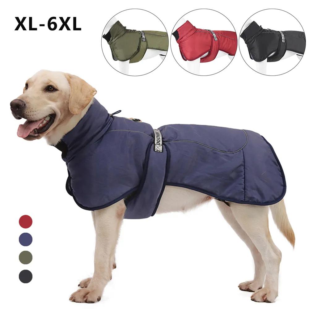 Ropa Impermeable Para Perro Grande, Abrigo Cálido Para Perro Grande