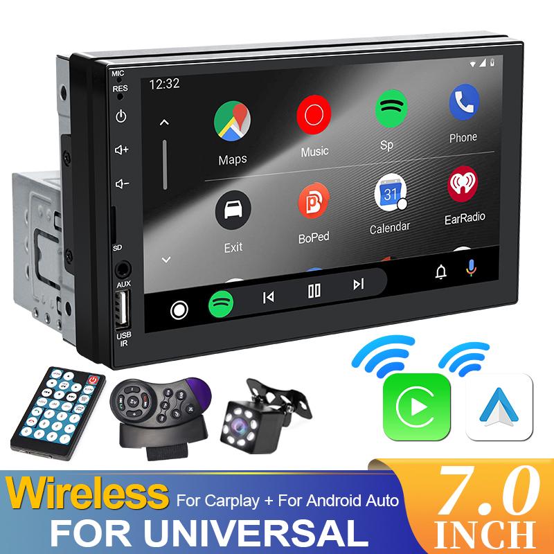 Display Auto Wireless CarPlay/Android Auto 10.26" | Touchscreen IPS | Con Telecamera Posteriore 1080P | Bluetooth - Foto 9