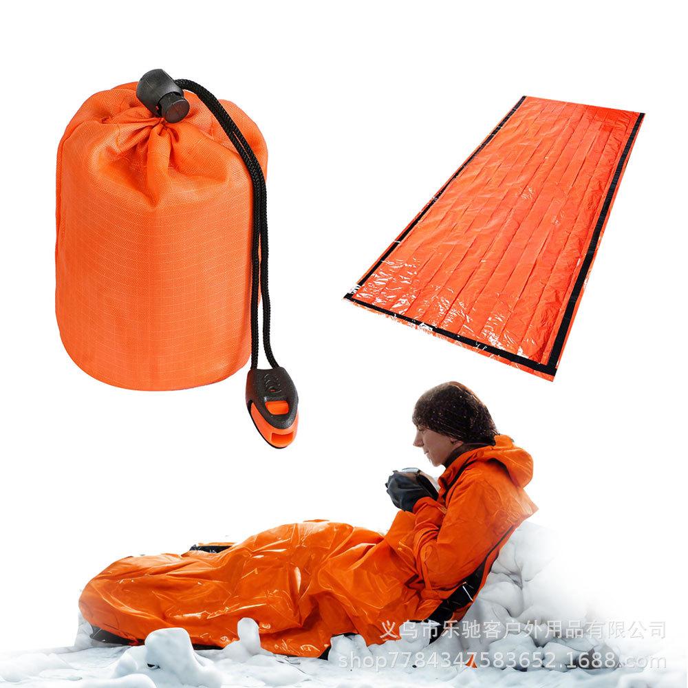 Outdoor Sleeping Bag Camping Hiking Mountain Climbing Outdoor Warm Equipment Survival Blankets