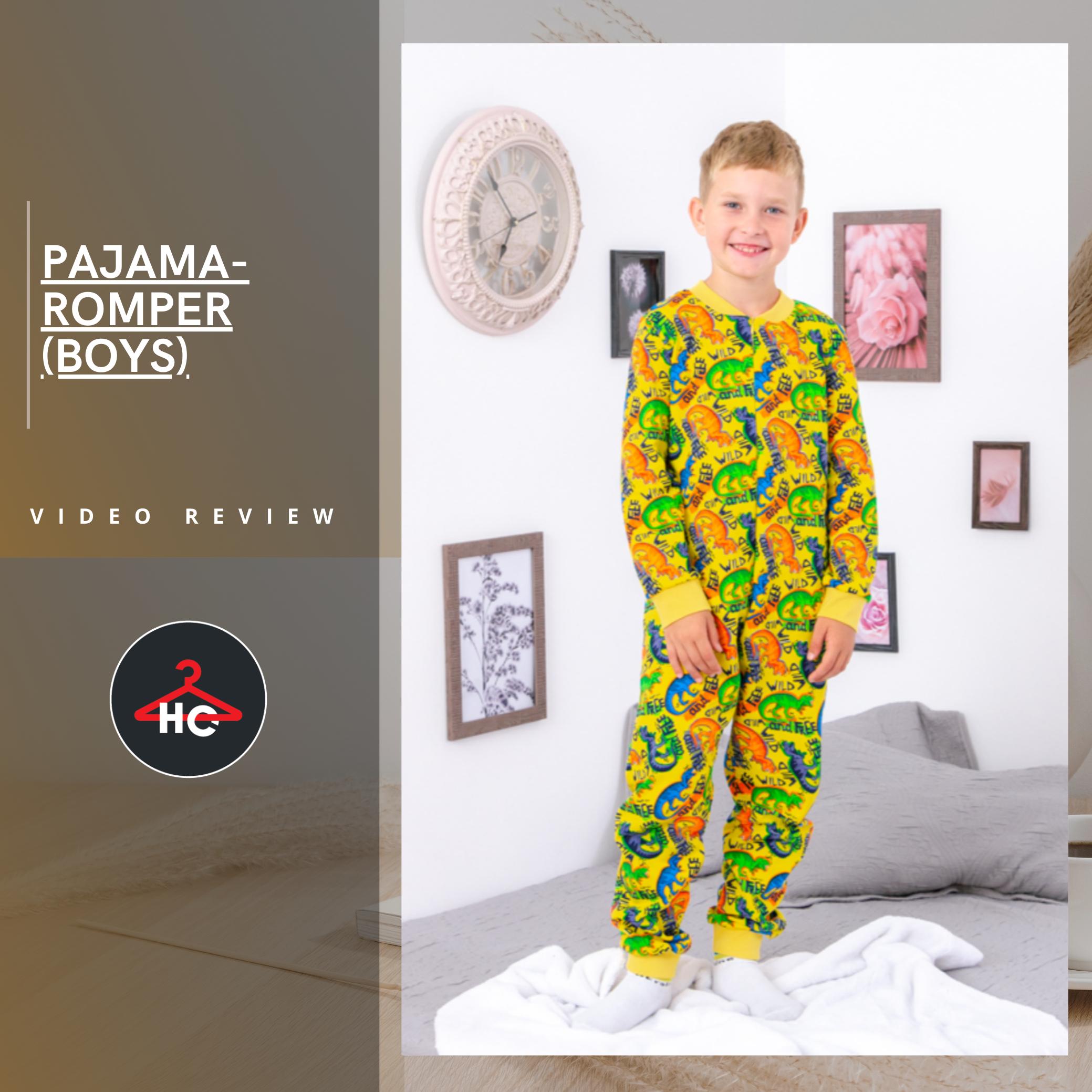 Pajama-Romper (boys) Demi-season 6392-024-4 HC