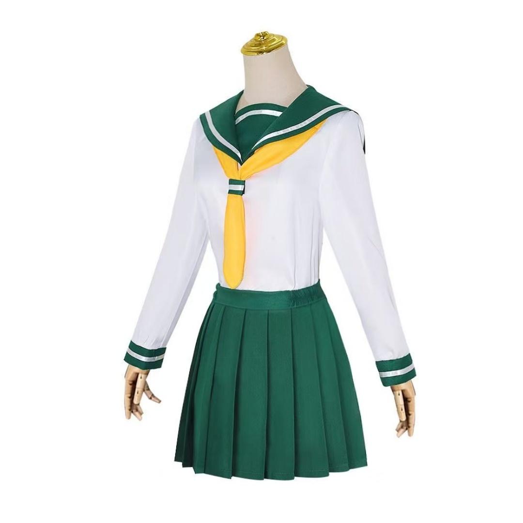 Hanabishi Haruka Cosplay Costume Wig Araga Kiwi Hiiragi Utena Anime Gushing Over Magical Girls JK Sailor Uniform Mahou Shoujo