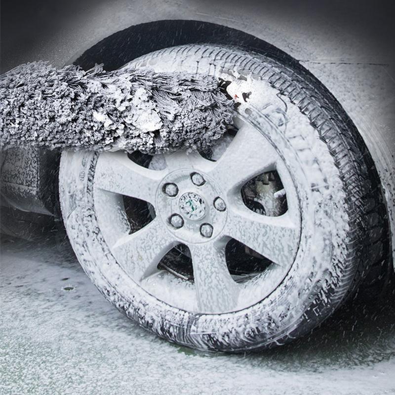 SEAMETAL Car Cleaning Brush Stretchable Auto Tyre Wheel Cleaning Brushes Handheld Car Wash Brush