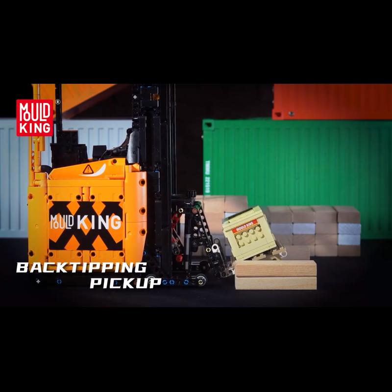 MOULD KING 17041 technologie Gabelstapler Baustein Modell Kinder Geburtstag Weihnachten Geschenke