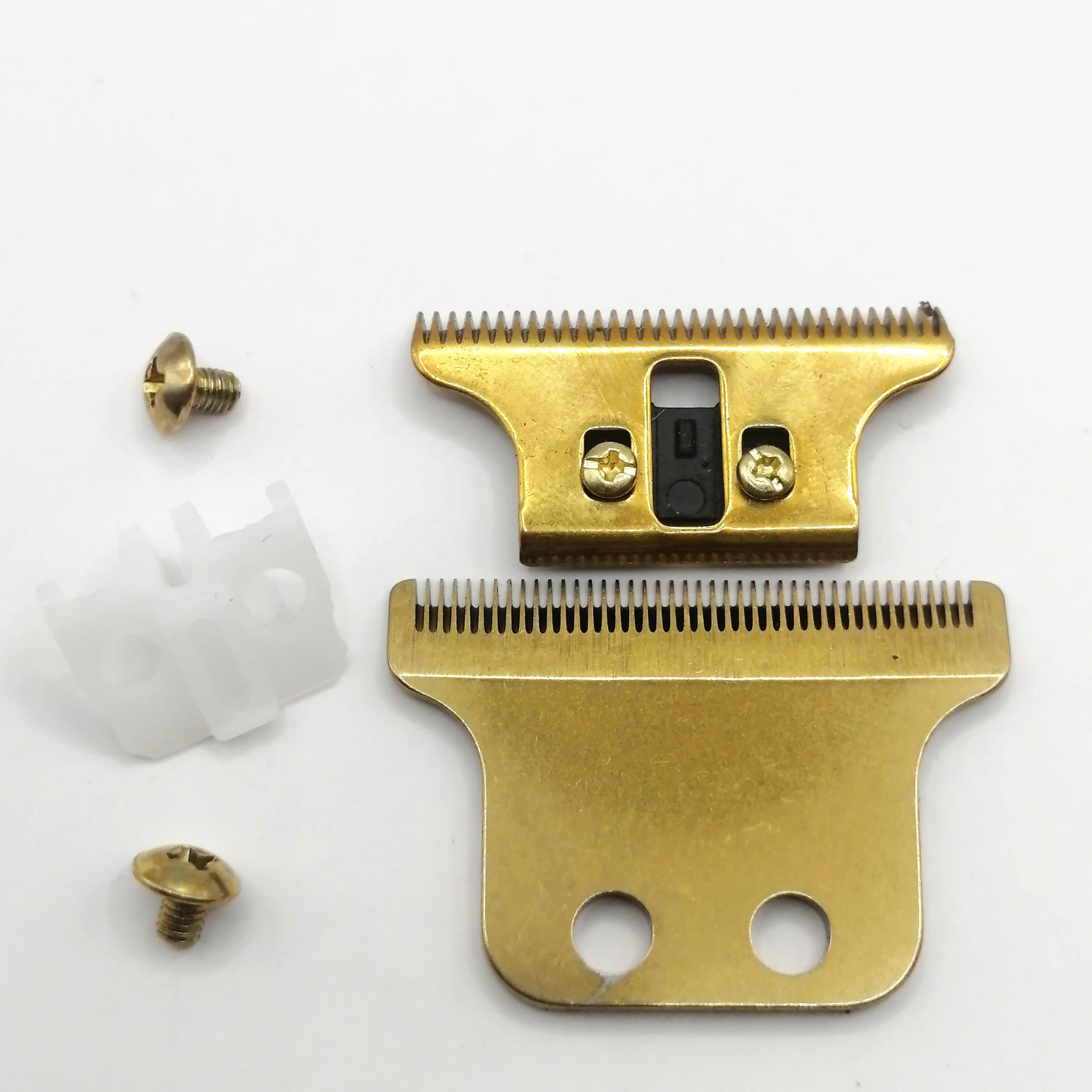 Double Wide Trimmer Blade 2-Hole balde Replacement For Wahl 8101 2215 Adjustable Gold