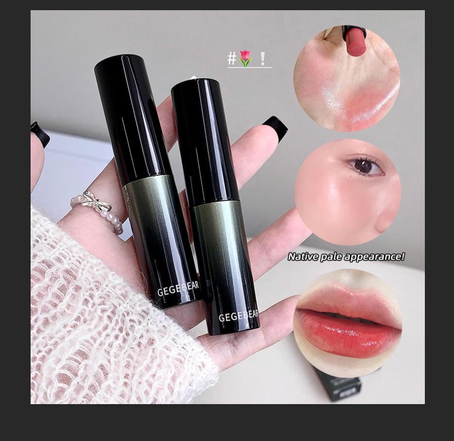 GEGE BEAR Versatile Use Lip Glaze Moisturizing Hydrating Blush Eyeshadow Lipstick For Beginner