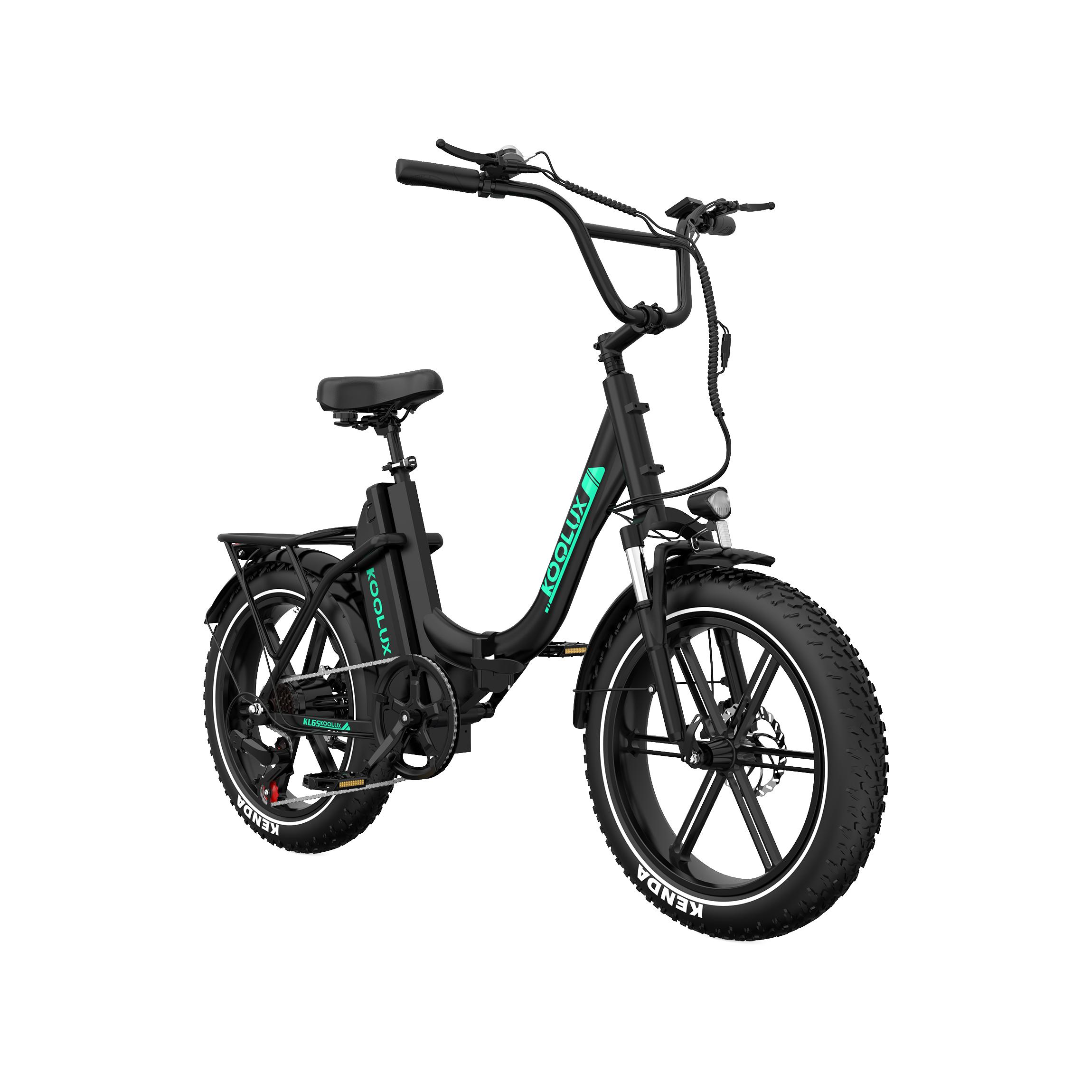 KOOLUX KL6S Vélo Électrique Pliant pour Adulte Moteur 500W Batterie 48V15.6Ah Pneus Gros 20 Pouces Vélo Électrique Ville Extérieur Tout-Terrain E-Bike