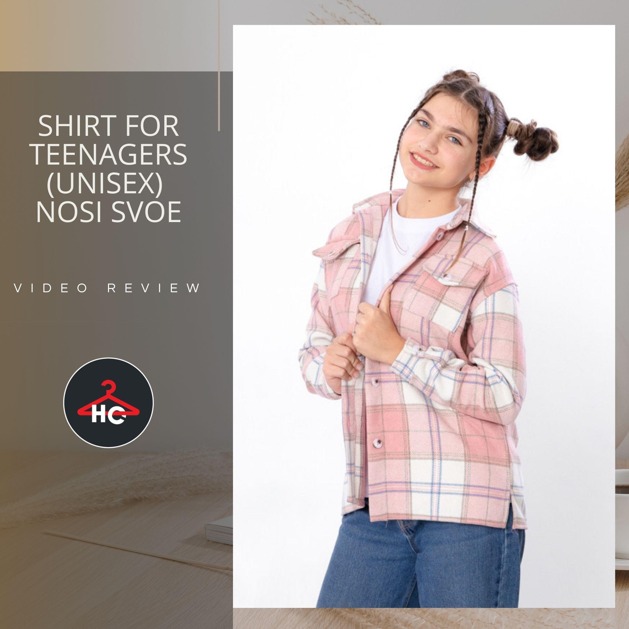 Shirt for Teenagers (unisex) Any Season 6417-114 HC