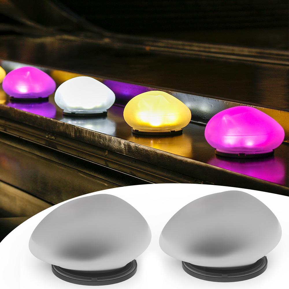 Outdoor Solar lights Pebble Lamp Waterproof Solar Lawn Light Luminous Pebble Garden Courtyard  Landscape Ornaments Stone Lights