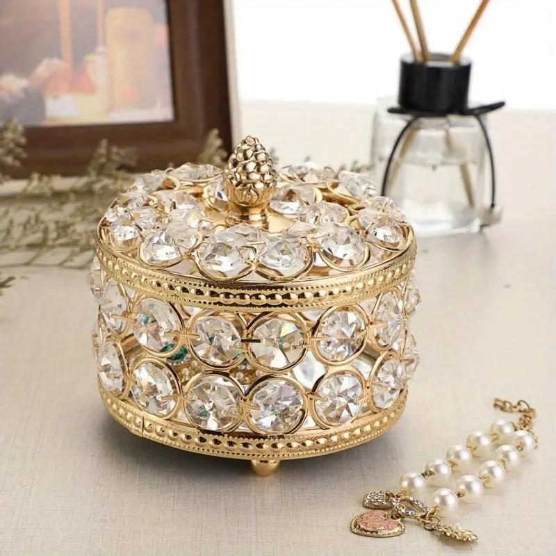 Boîte à bijoux organisateur boucles d'oreilles bagues Bracelets boîte de rangement pour mariage B