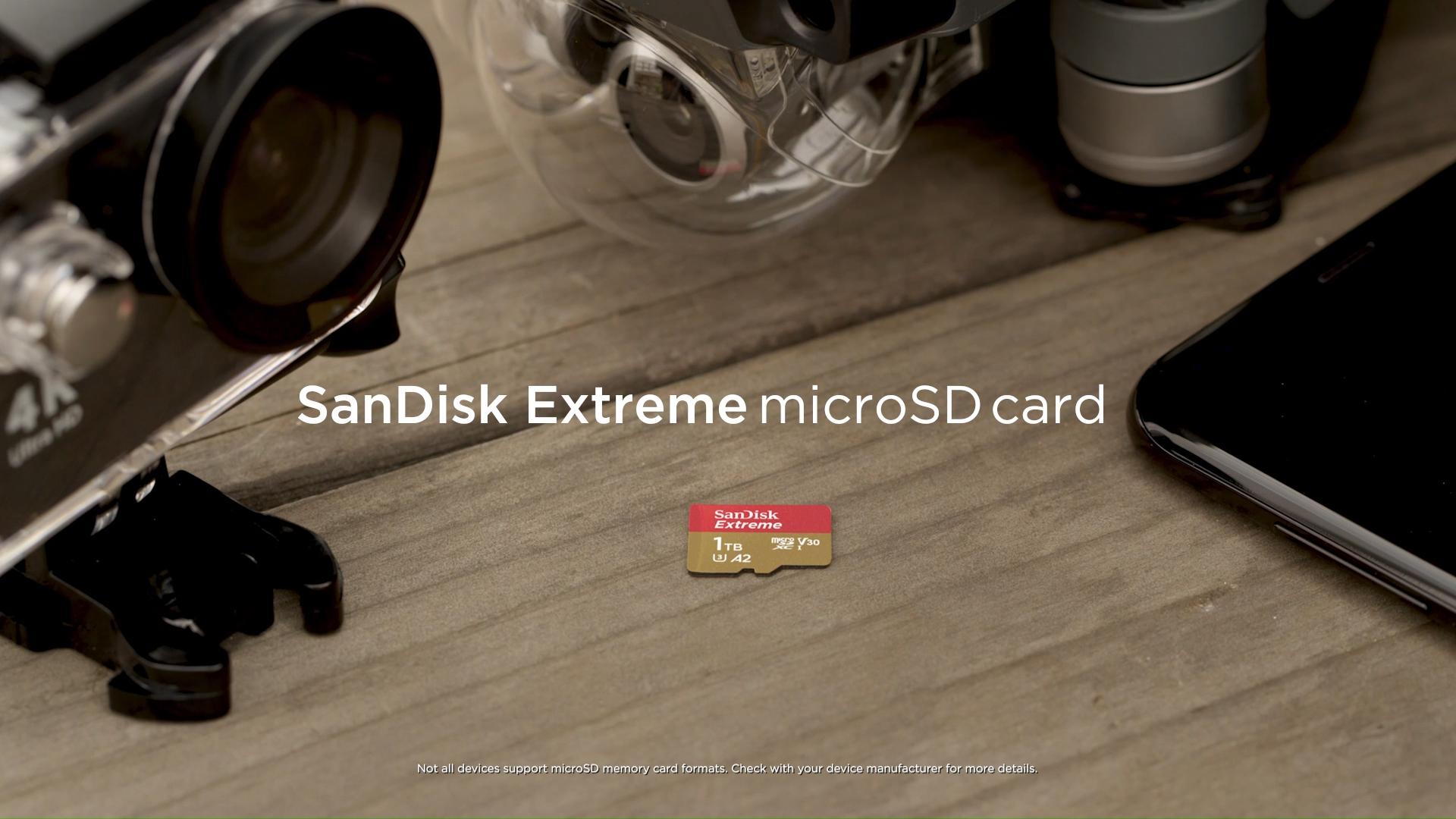 SanDisk Extreme Micro SD Card 128GB 256GB microSD TF Card Memory Cards U3 4K V30 A2 Class 10 UHS-1 Flash Card 32GB 64GB 512GB For Phone Camera GoPro