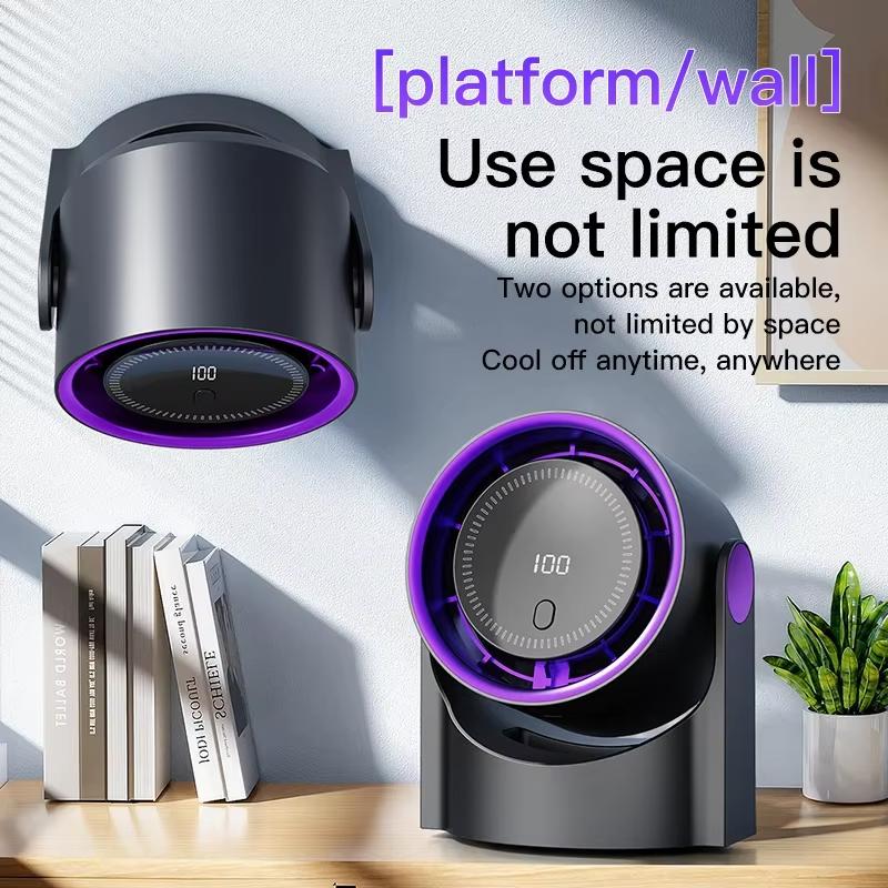 Desktop Fan USB Multifunction Electric Wall Mounted Floor Ceiling Rechargeable Air Circulation Stand Fan Home Cooling Ventilator Fan