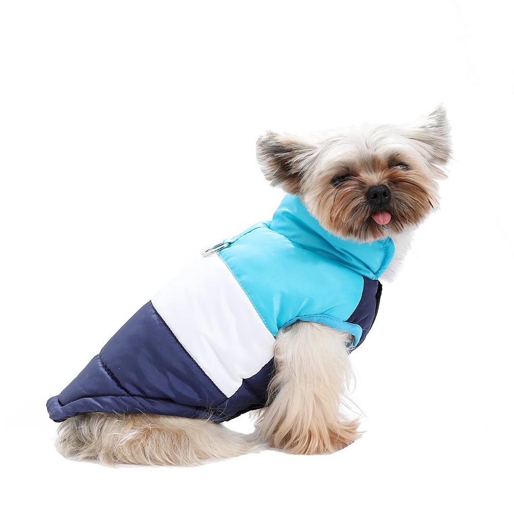 Dog Clothes Autumn Winter Warm Pet Coat Waterproof Puppy Jacket With D-ring Chihuahua Yorkshire Pug Vest For Small Dogs Cats Costumes