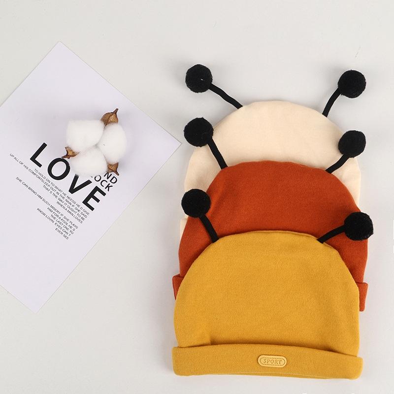 Baby Girls Boys Hat Sweet  Solid Color Cotton Thin Newborn Casual Travel Outdoor Infant Toddler Sun Hats 3-8months