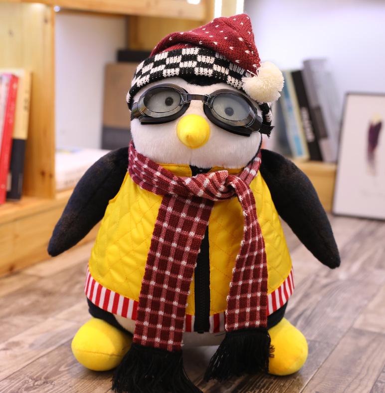 Plyšová panenka Penguin Plyšová hračka jako dárek k narozeninám