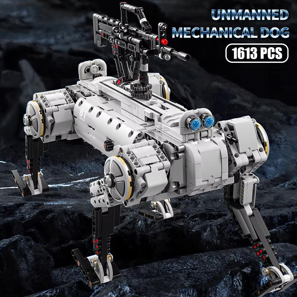 Remote Control Intelligence Robot Dog Building Blocks