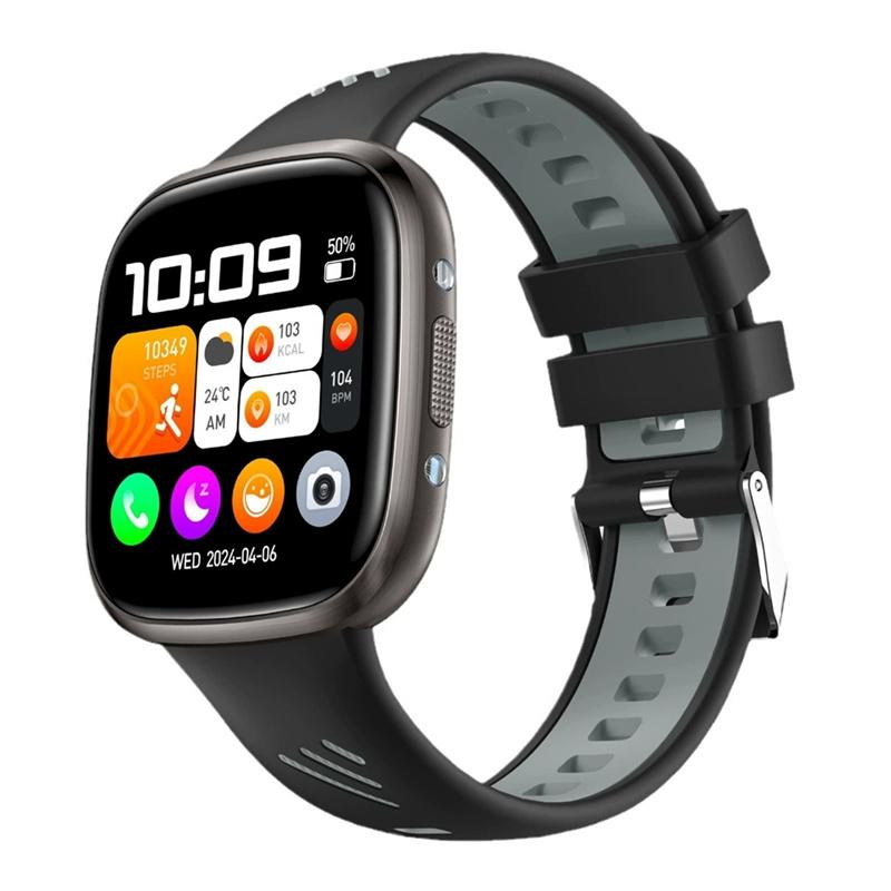 Smart Watch HT31 Men BT Calling AI Voice LED Flashlight Outdoor Sports Fitness Tracker Health Monitor Women Smartwatch