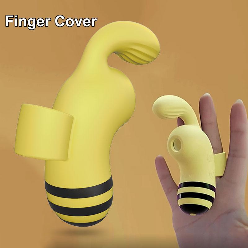 Cute Bee Oral Clit Suck Vibrator pro ženy 7 režimů Vibrace Odsávačka bradavek Sexuální hračky pro dospělé pro páry Ženská masturbace