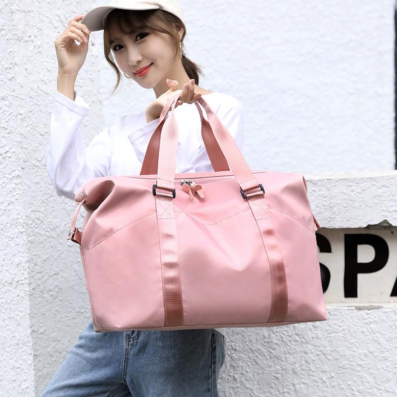 Women's Bag Large Capacity Duffel Bag Nylon Travel Bag Handbag