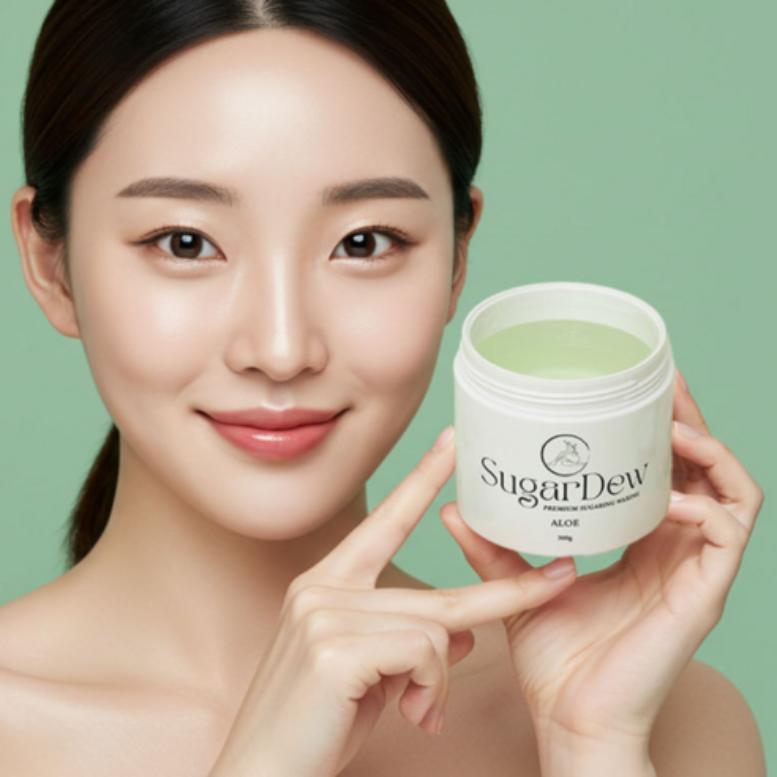 Sugar Dew Sugar Wax Aloe Bahan Alami 300g Self Waxing Brazilian Waxing