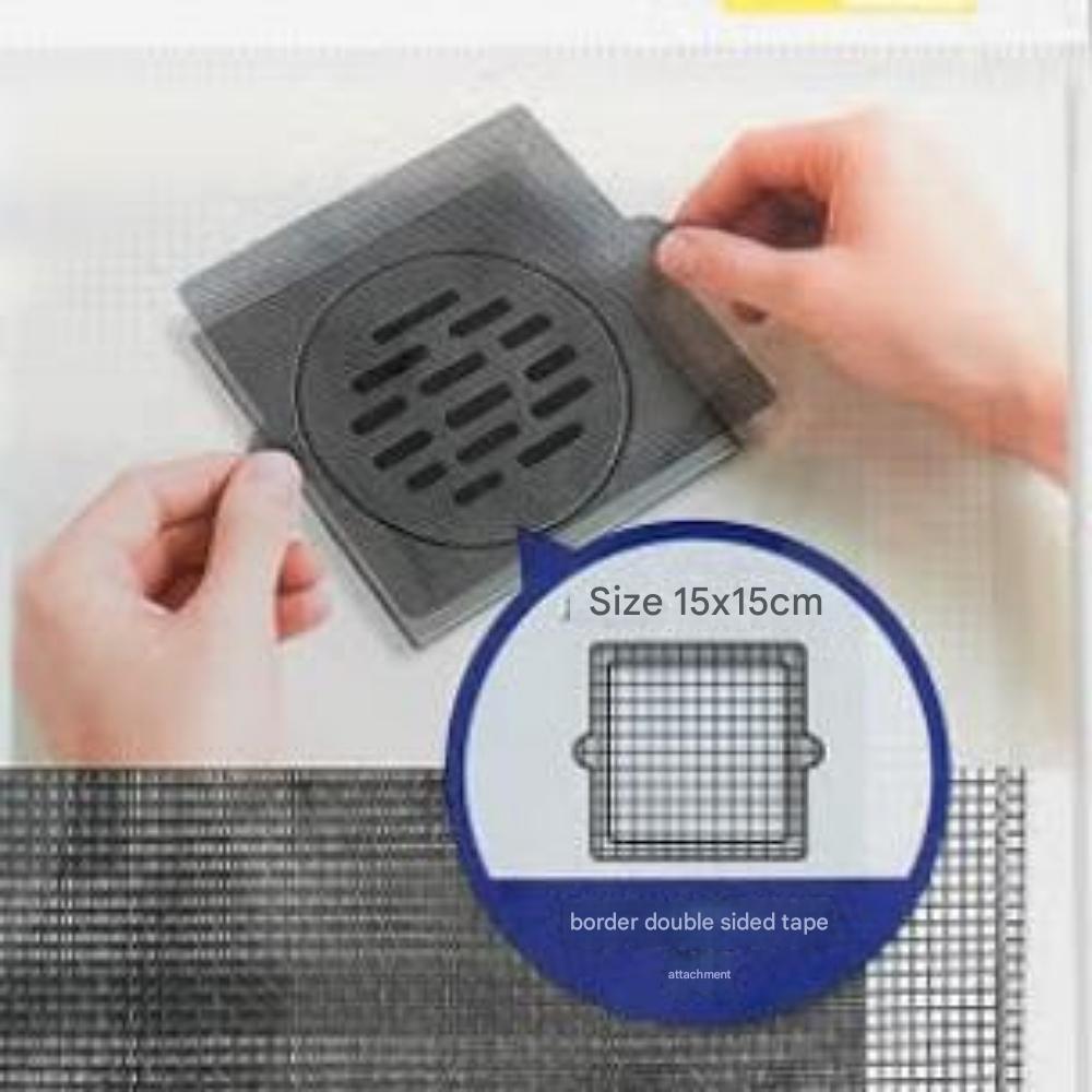 Abflussfilter Maschenrolle Netz Haarfänger - (8 cm X 3 m) oder Netzreparaturflicken