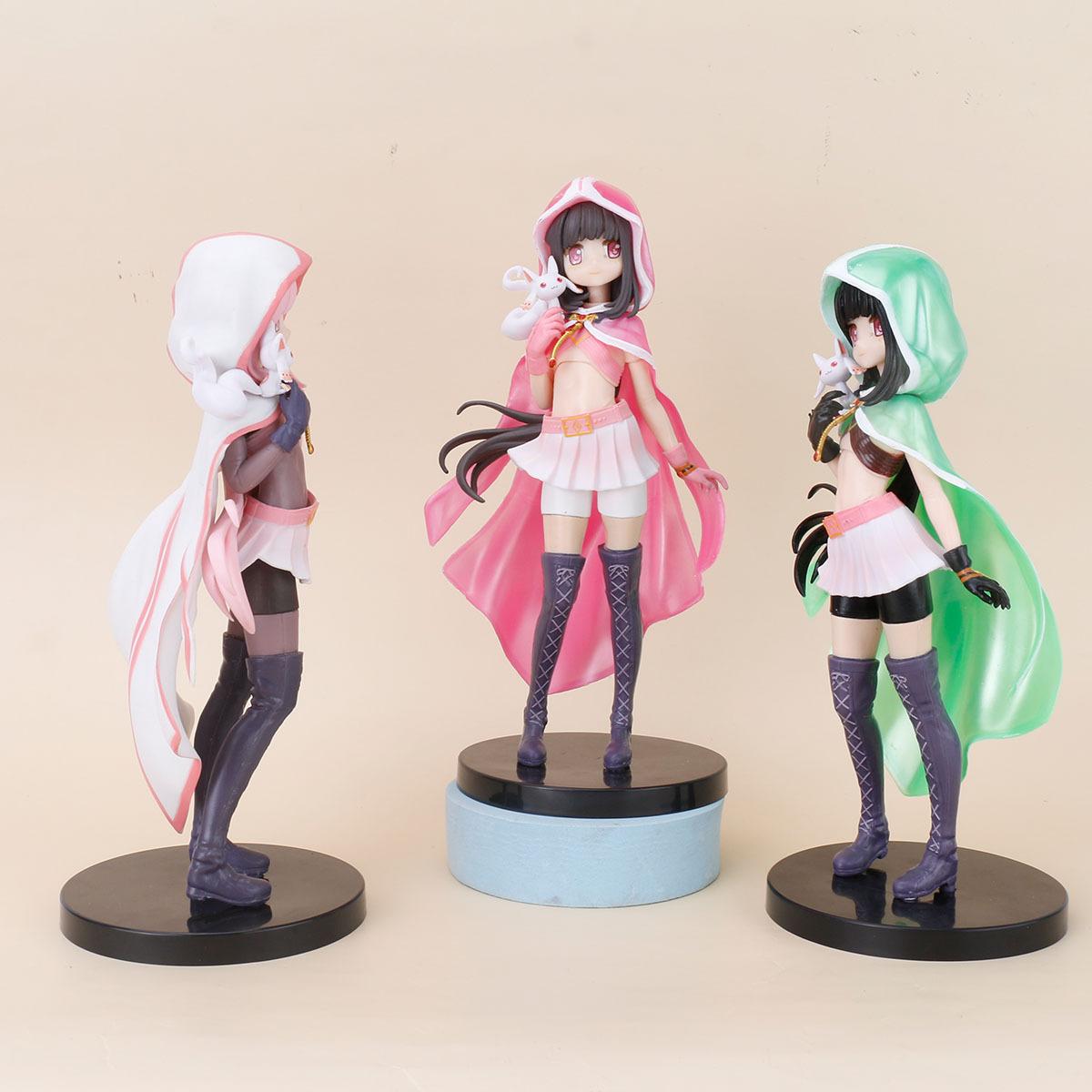 22cm Magic Girl Model Doll Collection Desktop Ornament Standing Anime Toy Gift