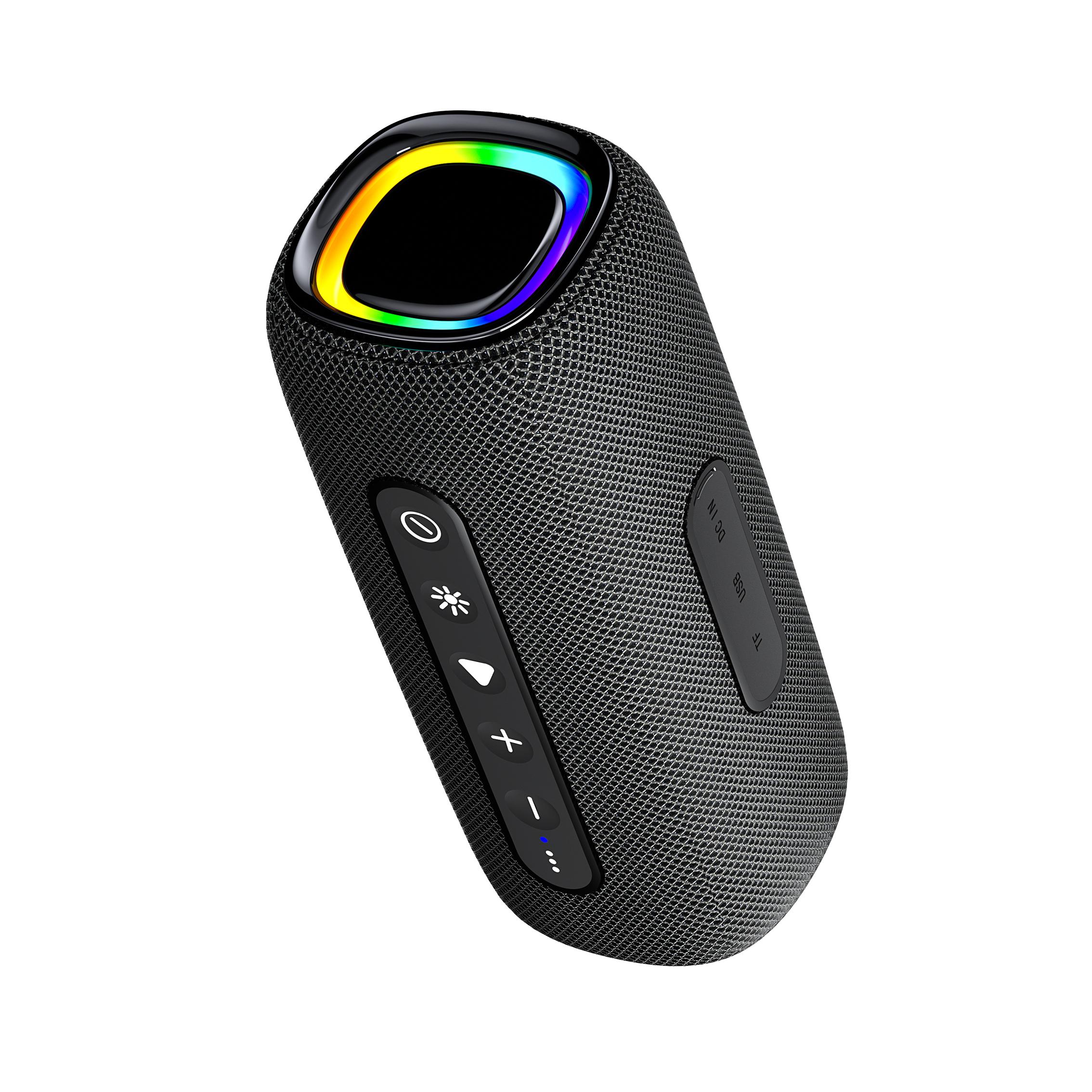 20W Wireless Bluetooth Speaker EBS608 Hifi Boombox Bluetooth 5.3 Powerful Bass RGB LED Light TF Card USB disk Play Long Playback Time for Music