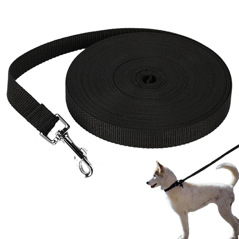 Solid Durable Dog Leash For Small Large Dogs Cats Pet Puppy Walking Training Lead Rope Big Dog Nylon Rope Long Leashes Walking Safety Chain Bulldog
