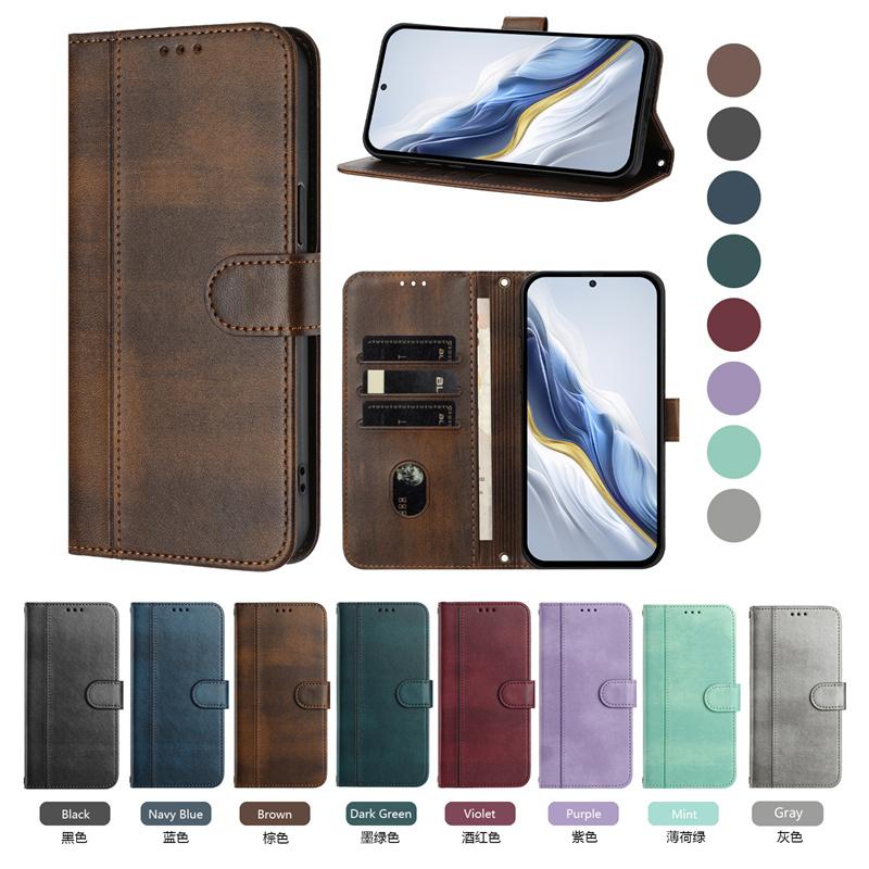 Casing For Infinix Hot 30 40 50 Pro Plus 30i 40i 50i X669 X6531 4G 5G Leather Wallet Pocket Card Slots Flip Case Cover