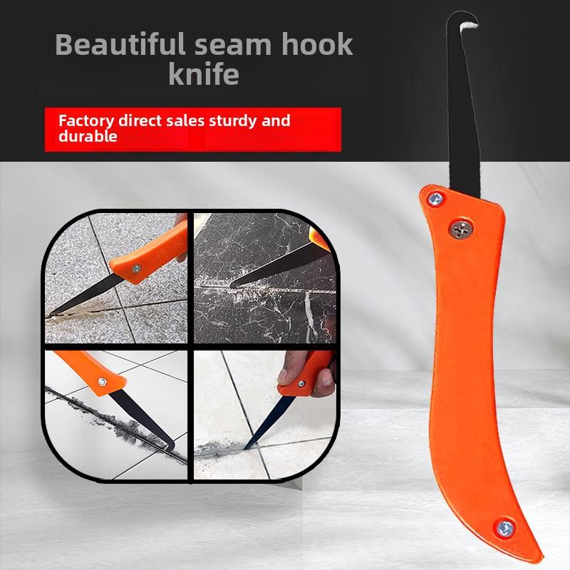 Professional Cleaning and Removal of Old Grout Hand Tools Tile Gap Repair Tool Hook Knife Tungsten Steel Joint Notcher Collator