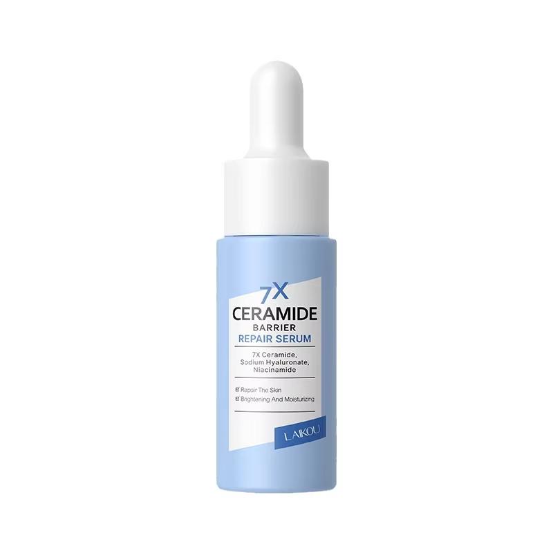 LAIKOU 7X Ceramide Barrier Repair Face Serum Anti Aging Even Skin Nutrition Soothing Deep Hydrating Face Serum Care 17ml