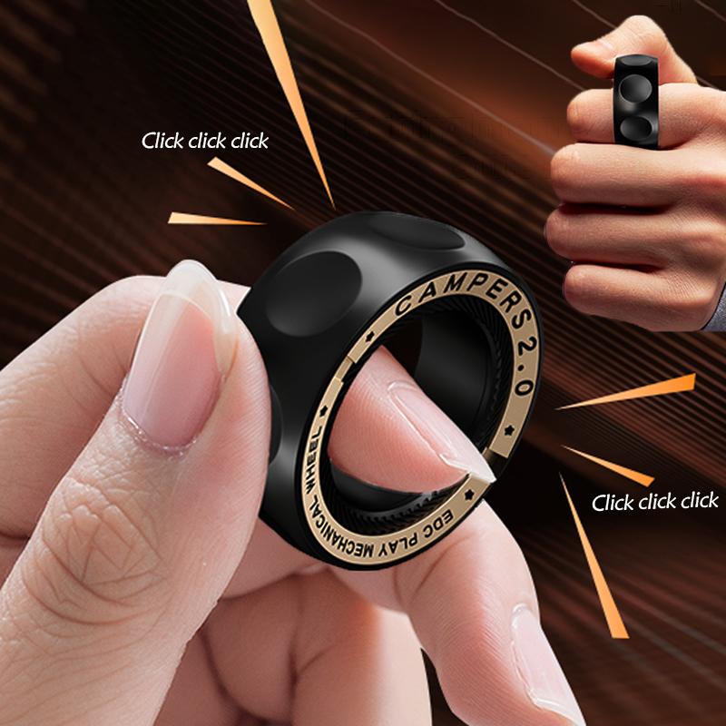 Magnetic Ring for Stress Relief Anti-Anxiety Fidget Toy Spinner for Adults Cool Gadgets for Men Birthday Gift