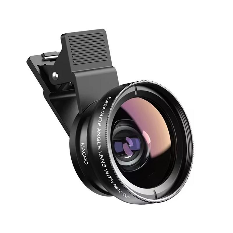 Obiectiv profesional pentru camera telefonului 12.5x Cameră Macro Foto HD 0.45x Obiectiv Super Unghi Larg Pentru Samsung iPhone toate smartphone-urile