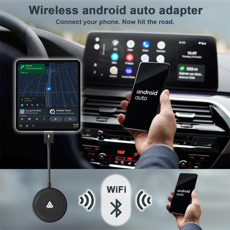 CarPlay Module Original Car Wired To Wireless Android Auto Box Android System Car Machine Adapter