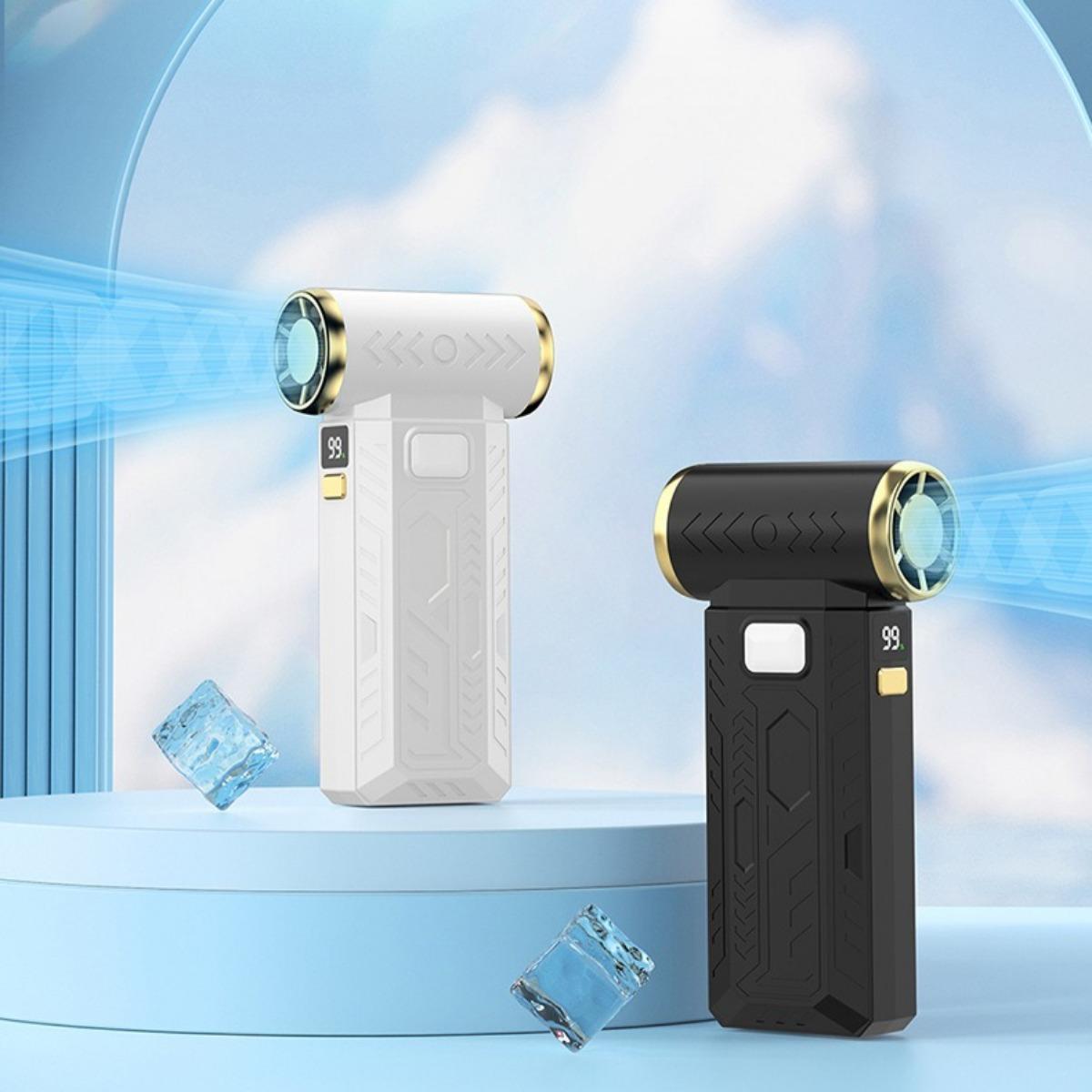 Air Dust Collector, Rechargeable, 0-100% Unlimited Speed Regulation, High-speed Turbine, Hair Dryer, Powerful Dust Blower, Camping, Mini Violent Fan