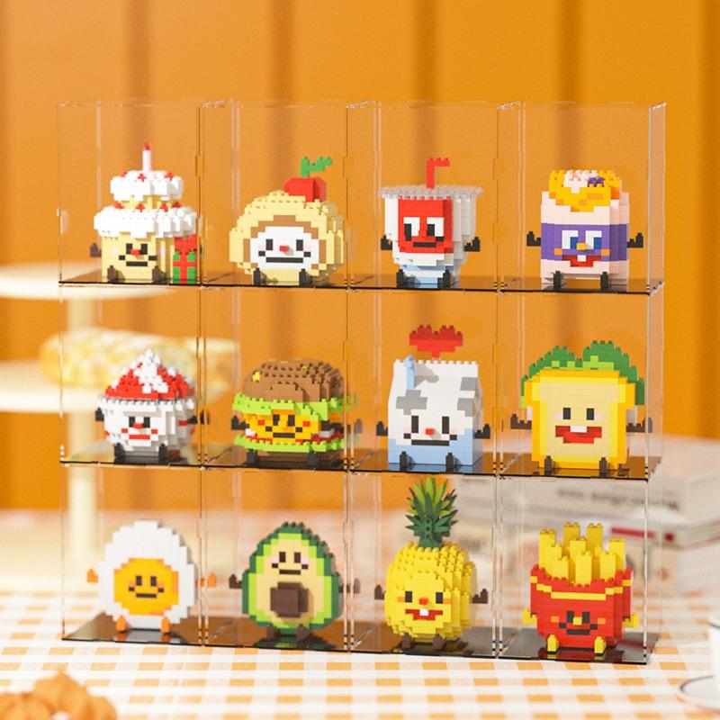 Еда Sweet Flazen Burger Креативные настольные качели-головоломки Incant Jet Blocks Toys
