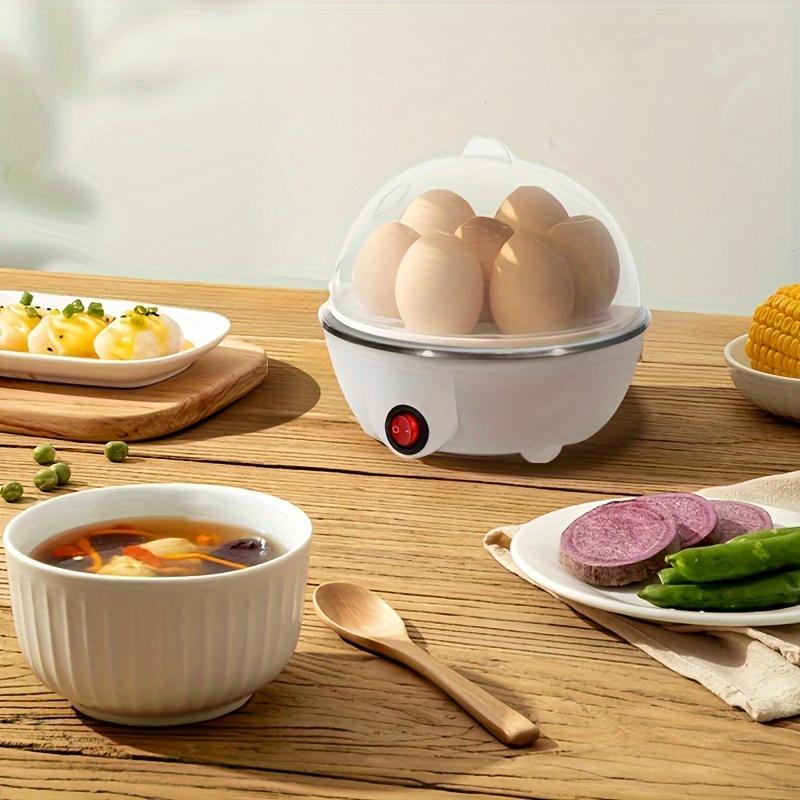 Яйцеварка с автоматическим отключением питания Home 7 Eggs Multi-Functional Steamed Egg Custard Boiled Egg Machine Breakfast Artifact