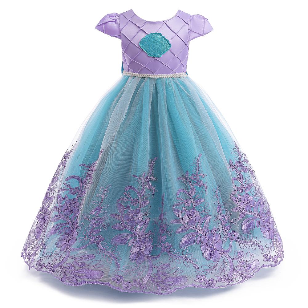 Baby Girls Birthday Dress For Baptism Clothes Toddler Kid One Shoulder Elegant Dress Party Tutu Gown