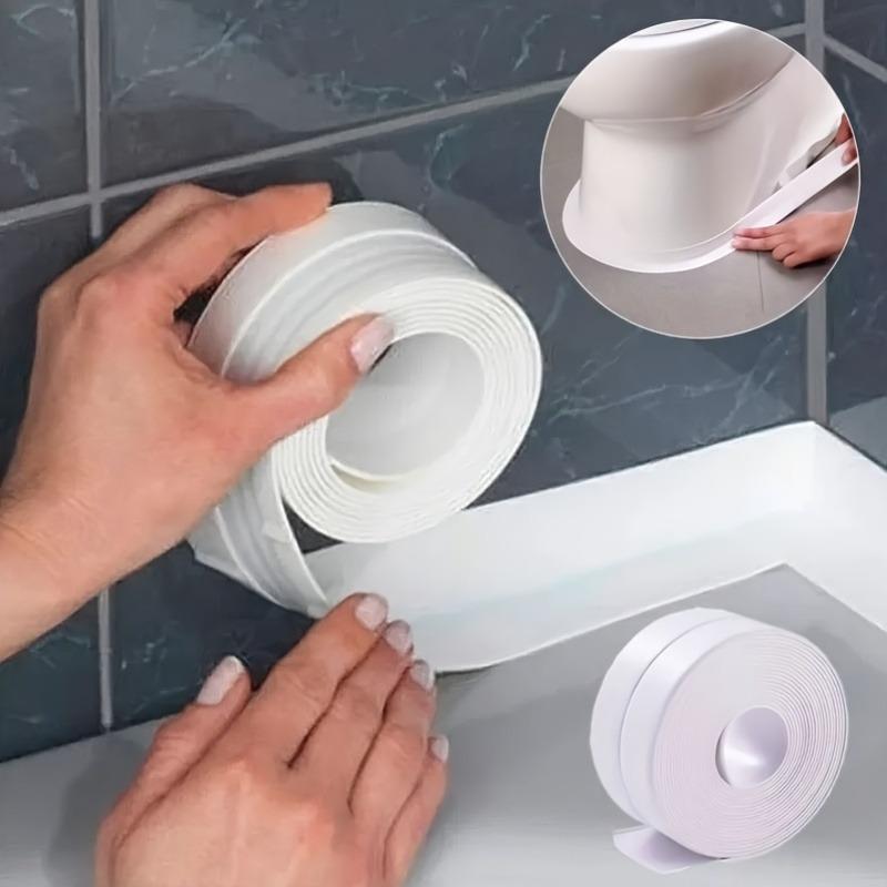 1 Rolle Wasserdichtes Selbstklebendes Dichtungsband für Badezimmer, Küche, Dusche, Badewanne, Spüle