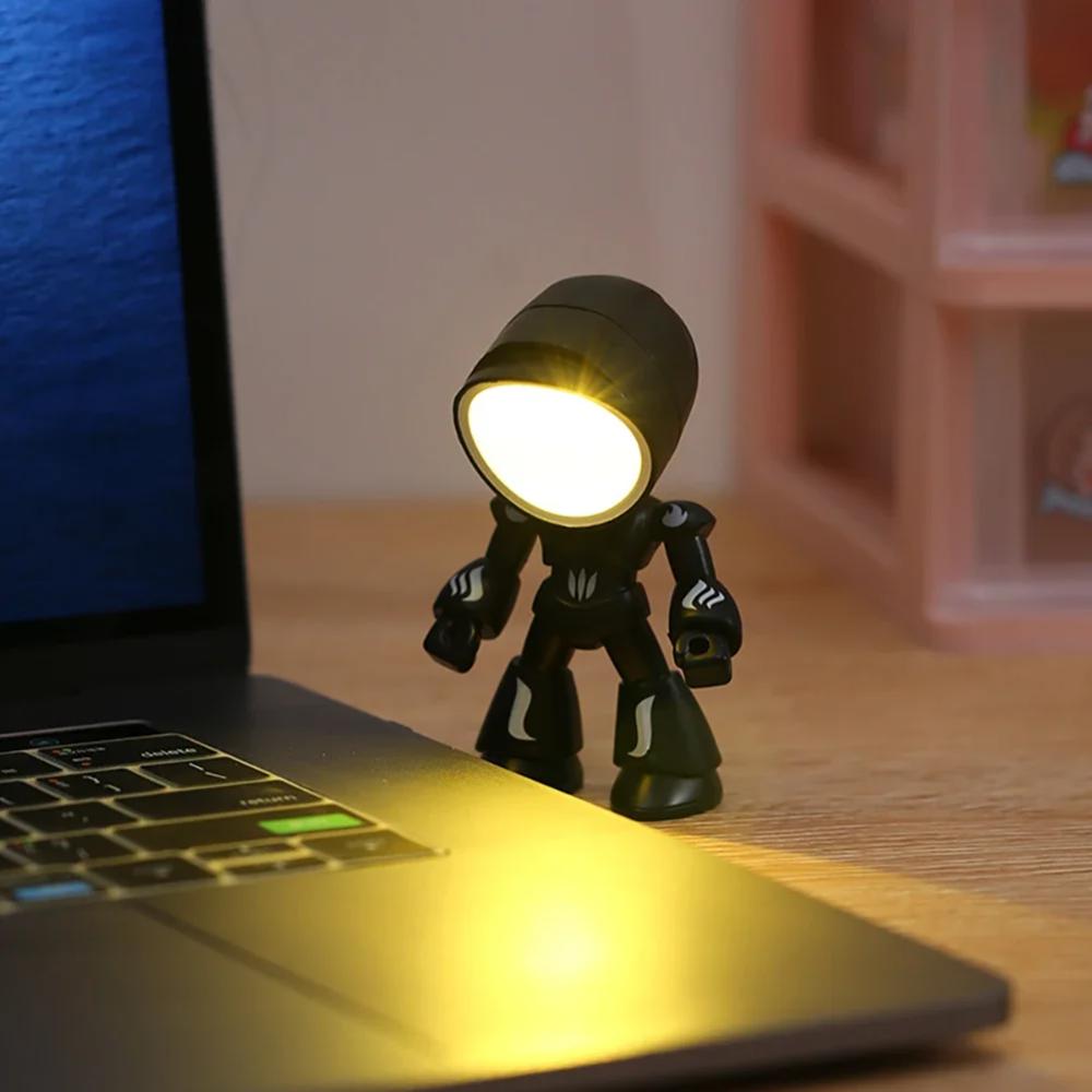 Mini noční světlo LED kreslený Roztomilý hrdina Policejní stolní lampa Stolní dekorace Stolní lampa do ložnice Děti Chlapec Vánoční dárky
